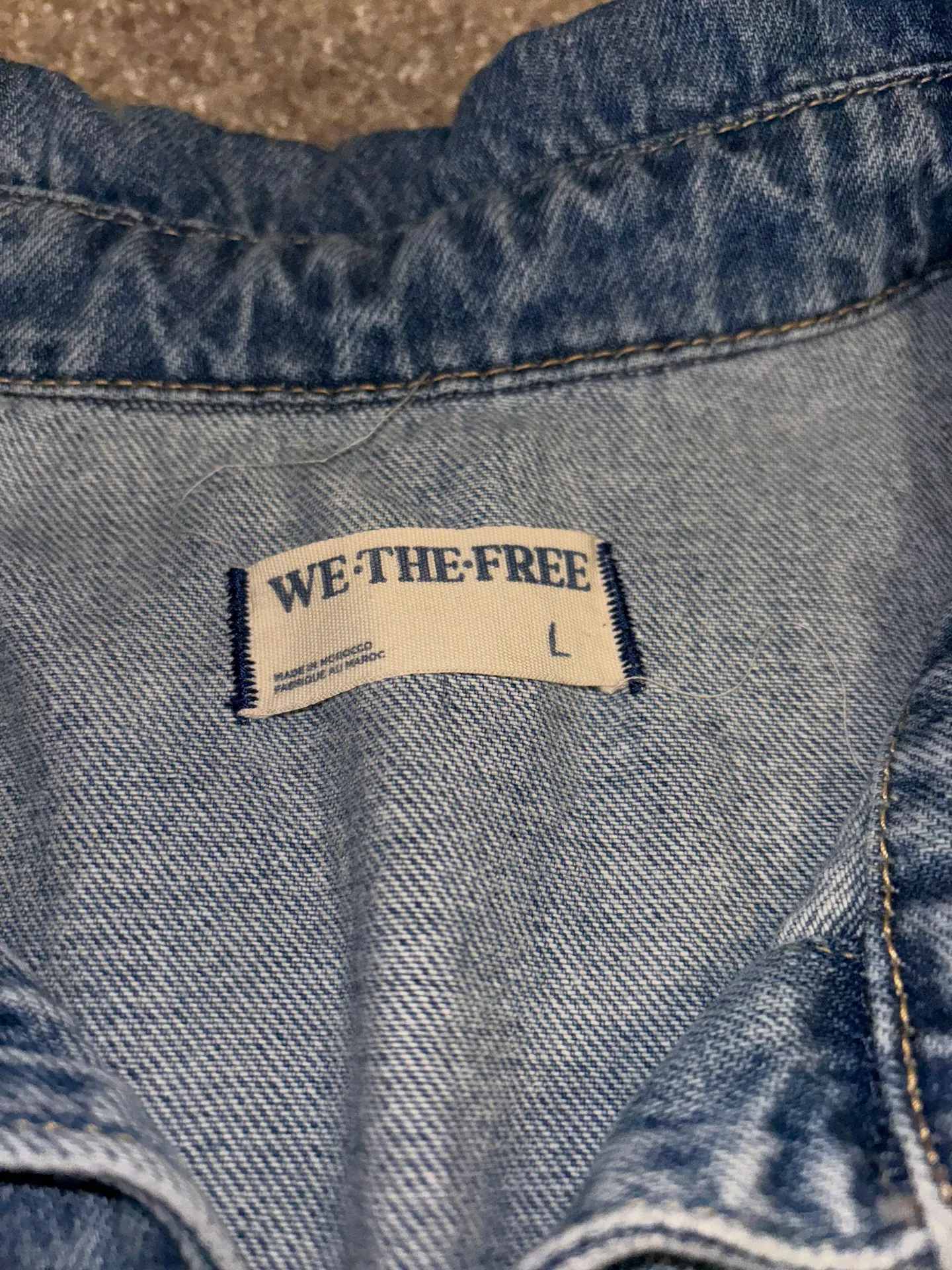 Denim Romper - Image 2