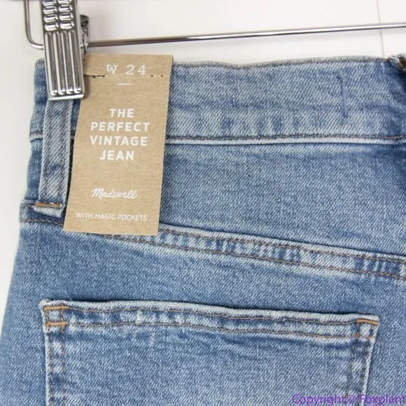 NEW Madewell The Perfect‎ Vintage Jean in Denman Wash, 24 - Image 9