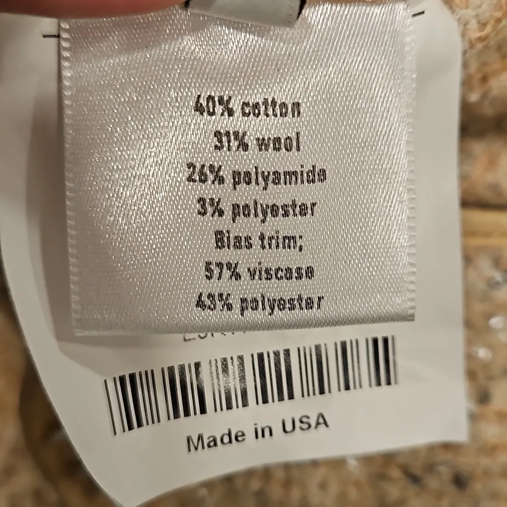 💕ST JOHN💕 Metallic Eyelash Knit Tweed Split Collar Jacket ~ Ecru 4 NWOT - Image 12