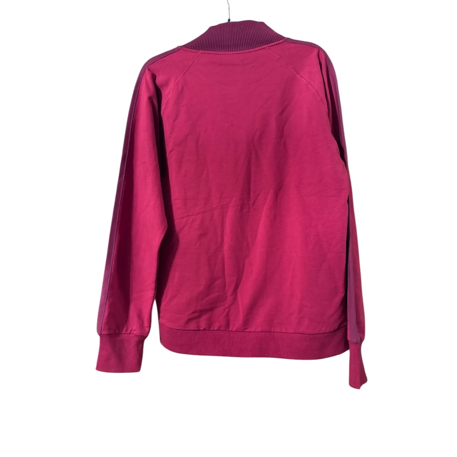 Kimes Ranch Maricopa Stripe Half Zip XL western performance pull over Pink - Image 5