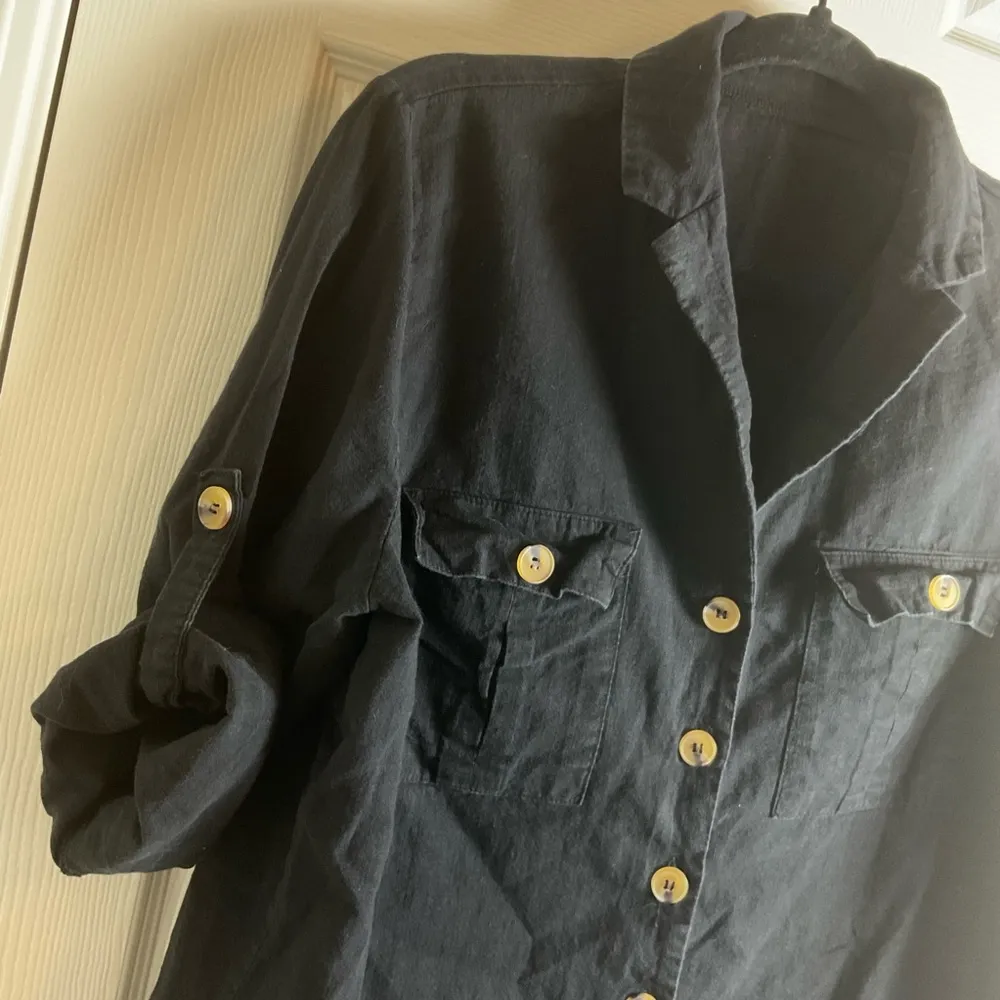 Women's Black Button - Image 5