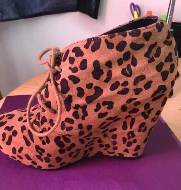 Forever 21 Cheetah Boots - Image 2