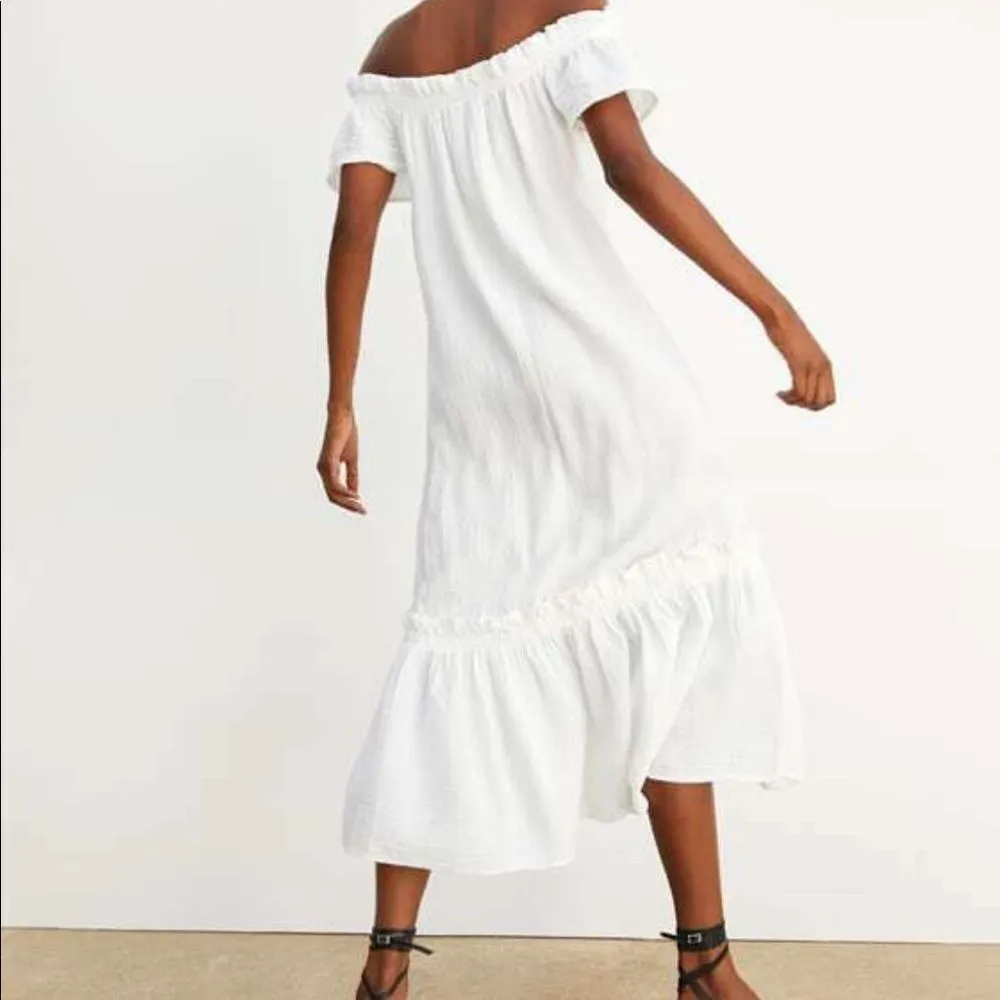 ✨ZARA Maxi Flounce Ruffle Trim Dress ✨ - Image 8