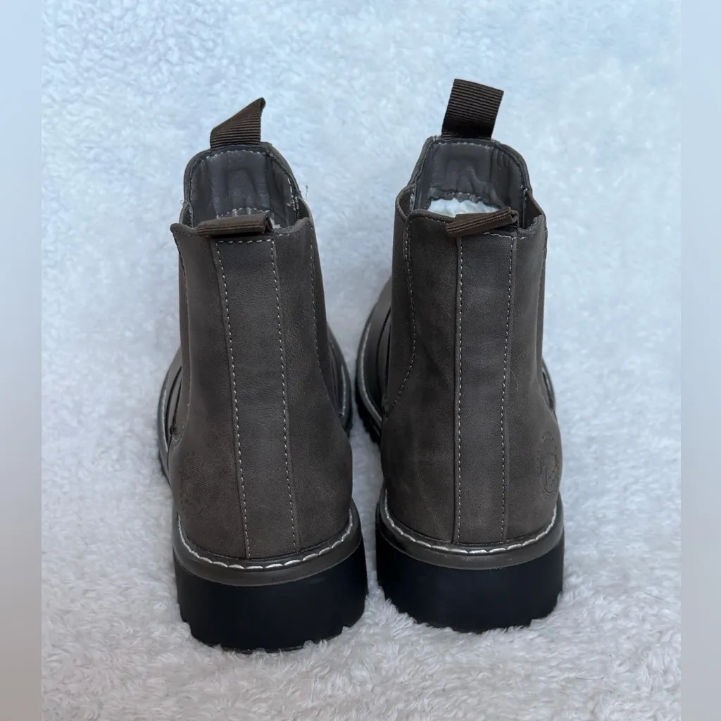 Charlotte Russe Brown Slip on Boots - Image 5