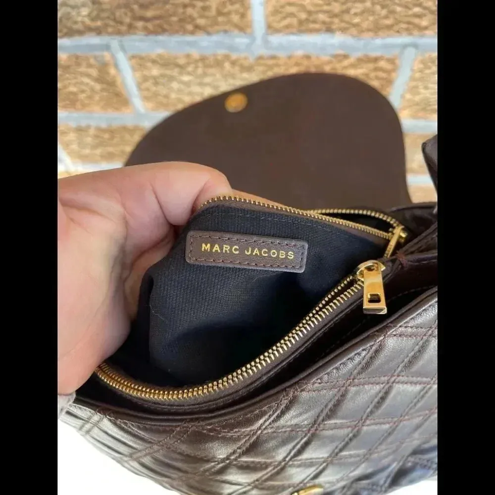 Marc Jacobs quilted Leather Cooper Chains bag - Image 11