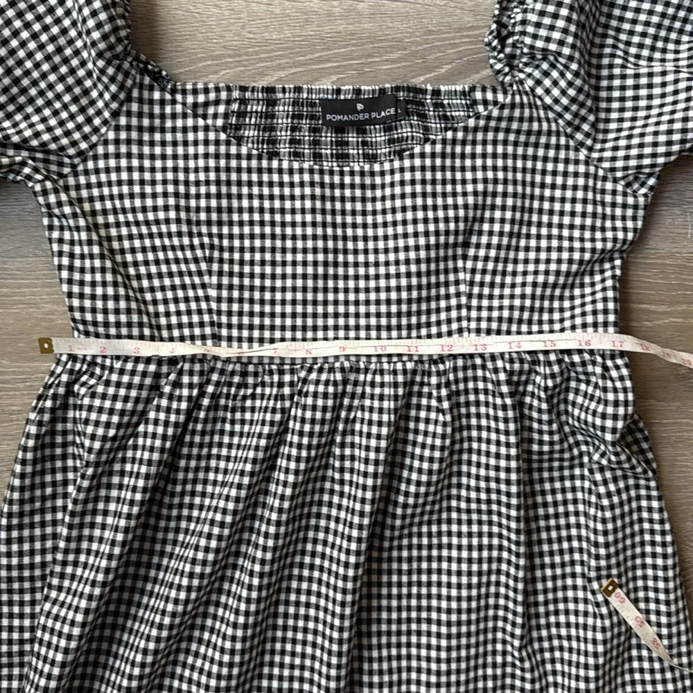 NEW Tuckernuck Pomander Place Beachwood Gingham Abigail
Mini Dress Large - Image 11