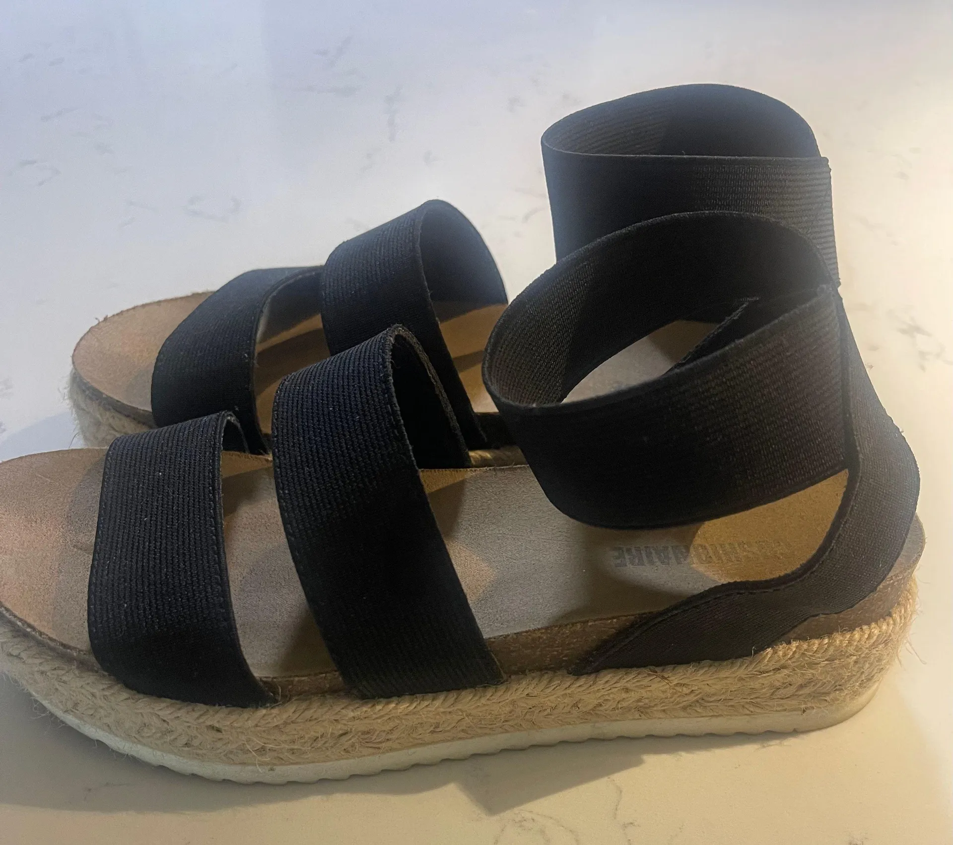 Mandy Stretch Platform Sandal   - Image 3