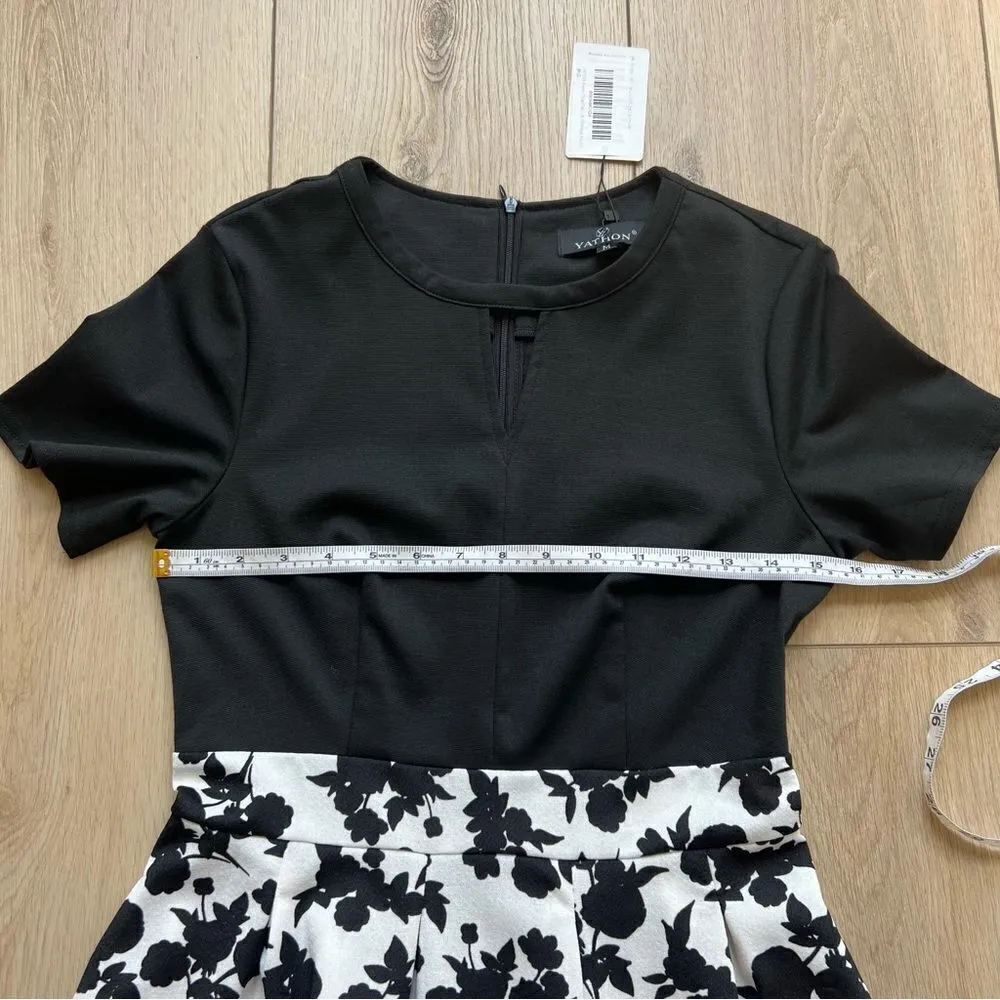 YATHON Women's Vintage Floral Flared A - Image 11