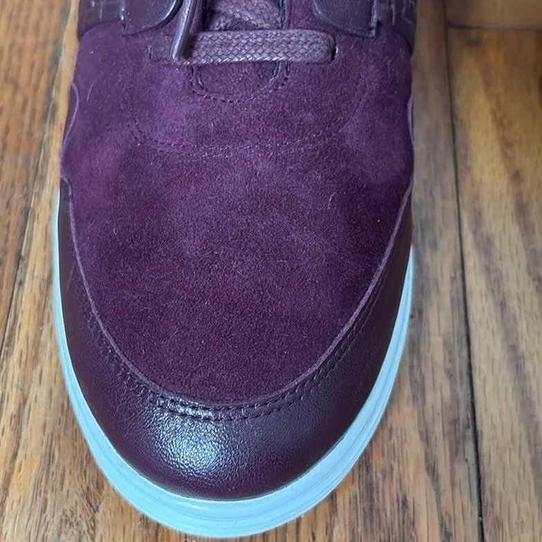 Cole Haan Grand OS Burgundy Suede Leather Lace Up Sneakers Women's 7.5 B NWOB - Image 6