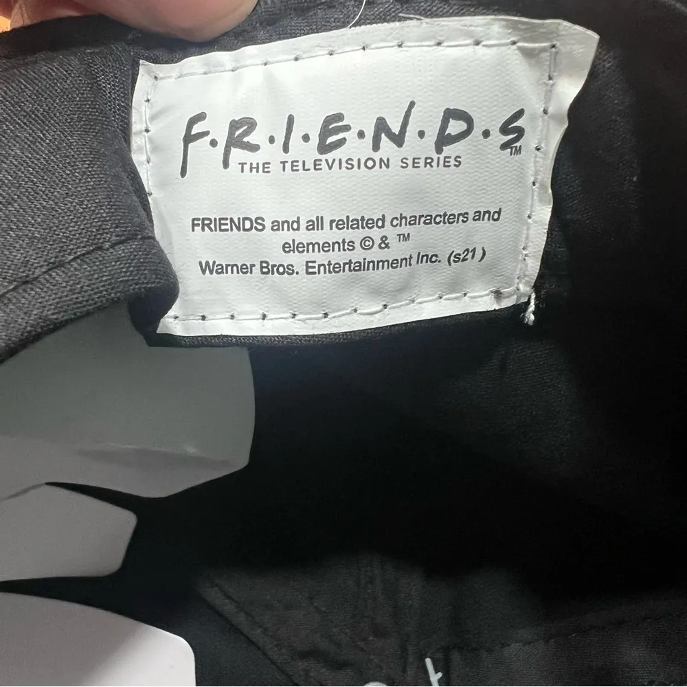 NWT Friends Television Show Black baseball hat embroidered central perk - Image 5