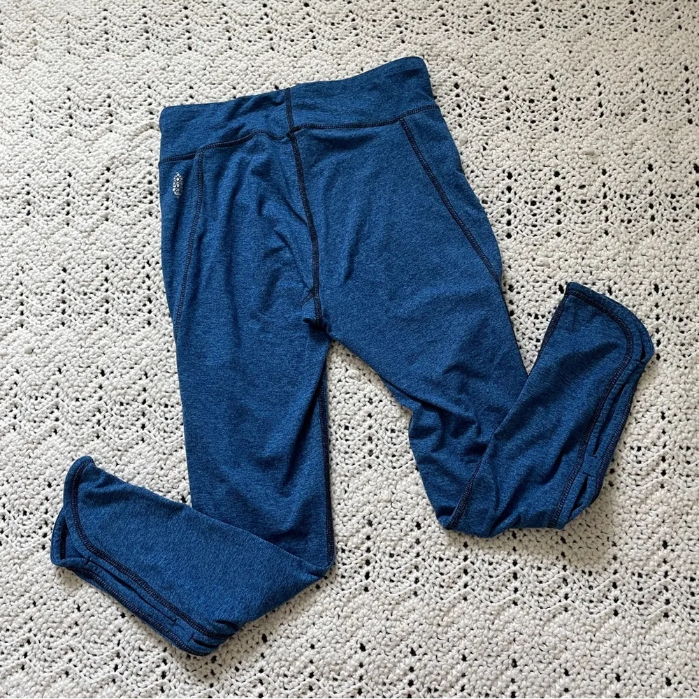 Free People Movement Infinity Workout Cutout Leggings Blue (Small) - Image 4