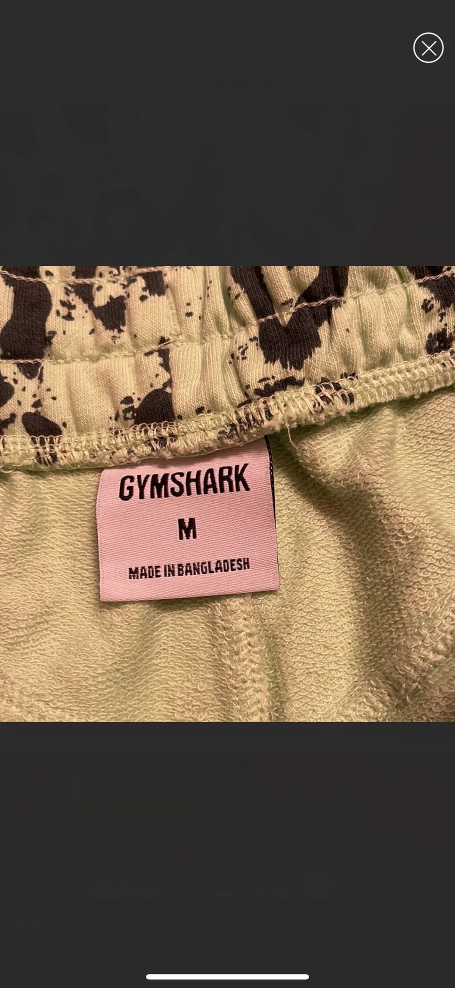 Gymshark NWOT  leopard shorts - Image 3