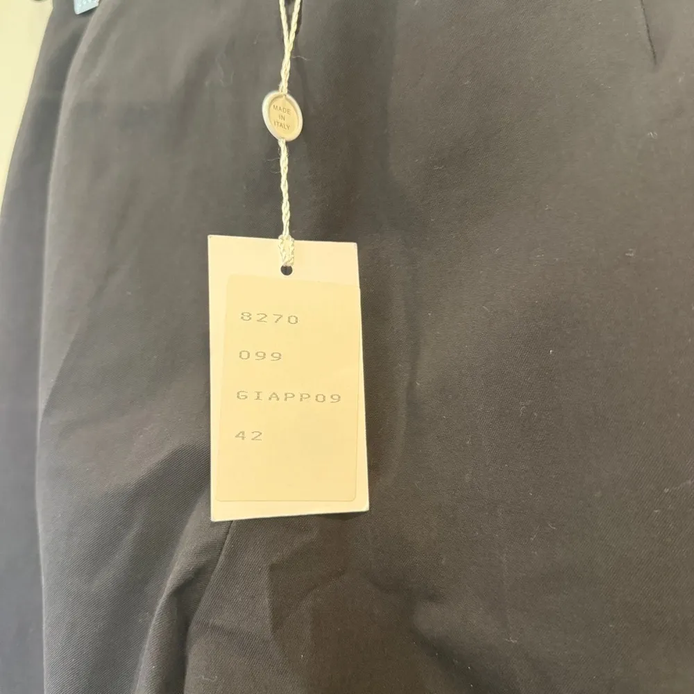 Metradamo Milano Giappo Straight Leg Dress Pants Black Size 6 - Image 7