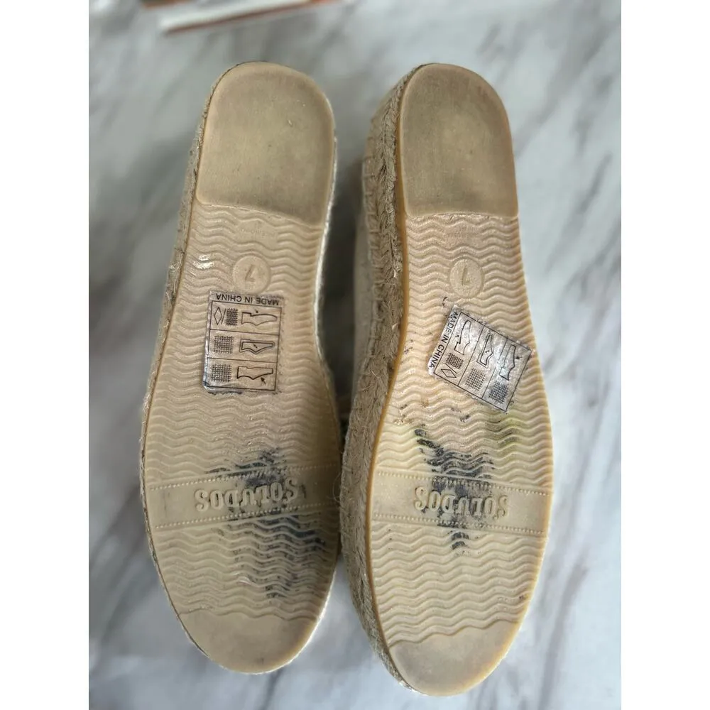 Soludos Vespa Tan Slip On Espadrilles - Image 5