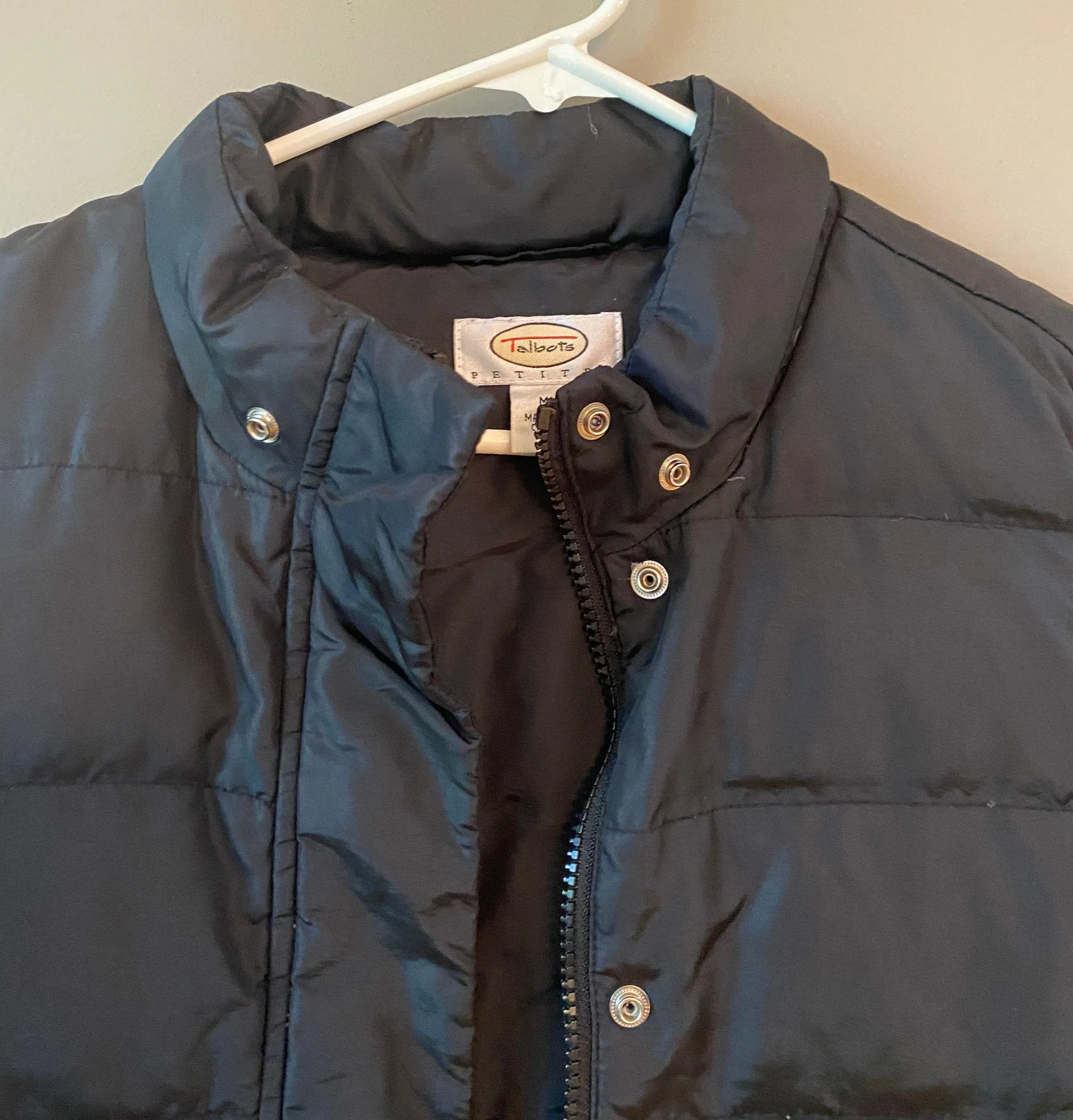 Talbots Black Vest - Image 3