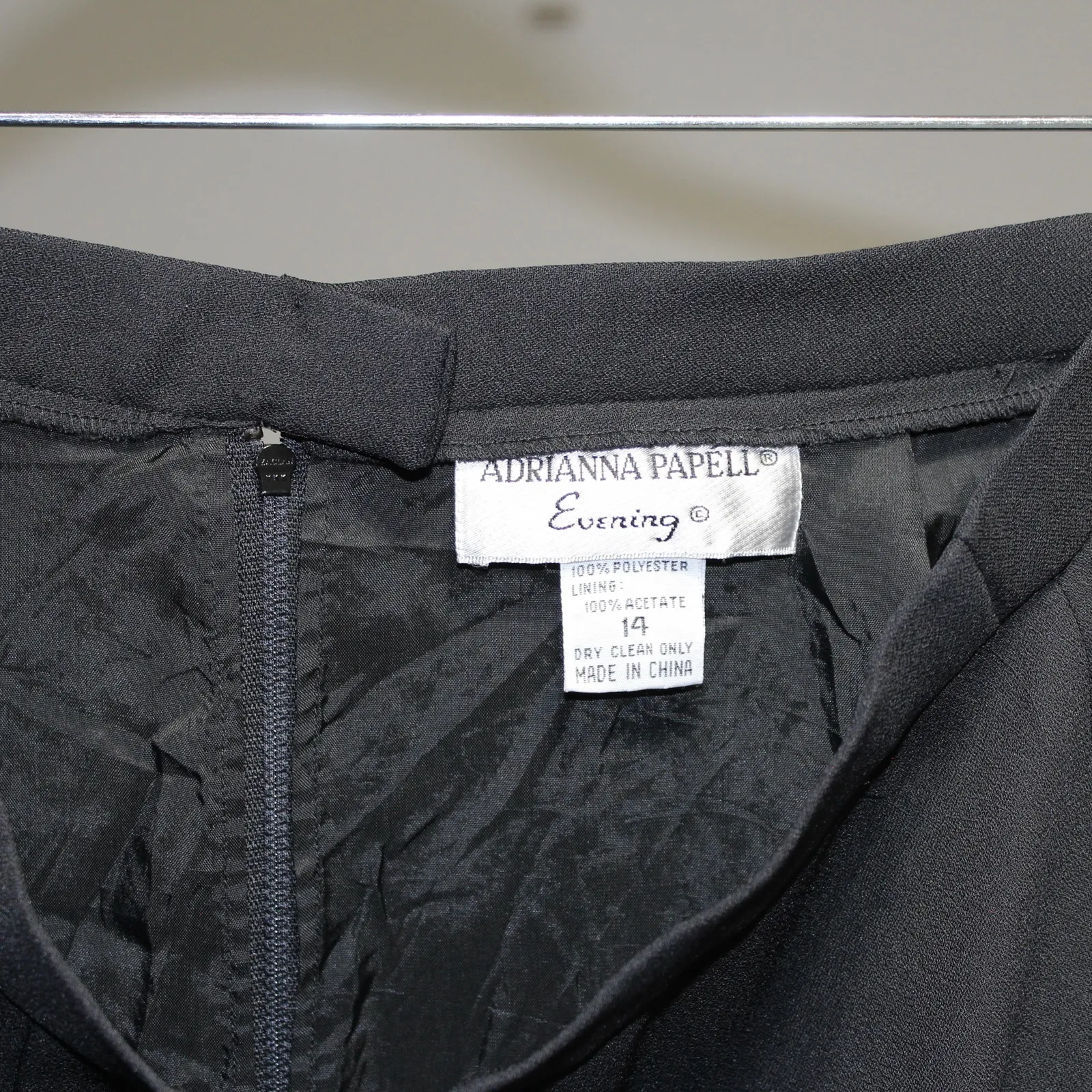 Adrianna Papell Evening Vintage Maxi Skirt Formal Skirt Size 14 - Image 11