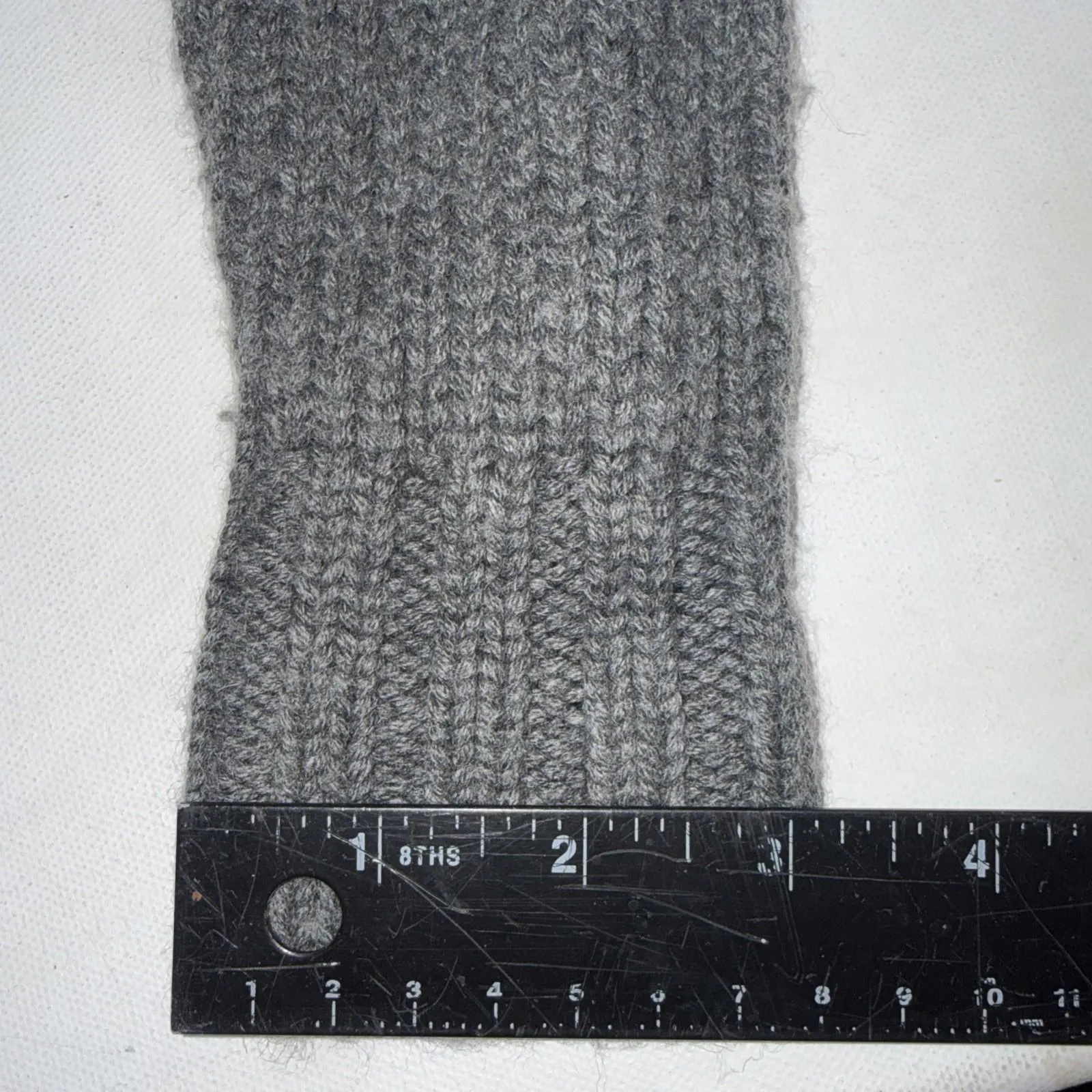 Vineyard Vines Minimalist Gray Hooded Button Up Wool Knitted Cardigan Women’s XS - Image 13