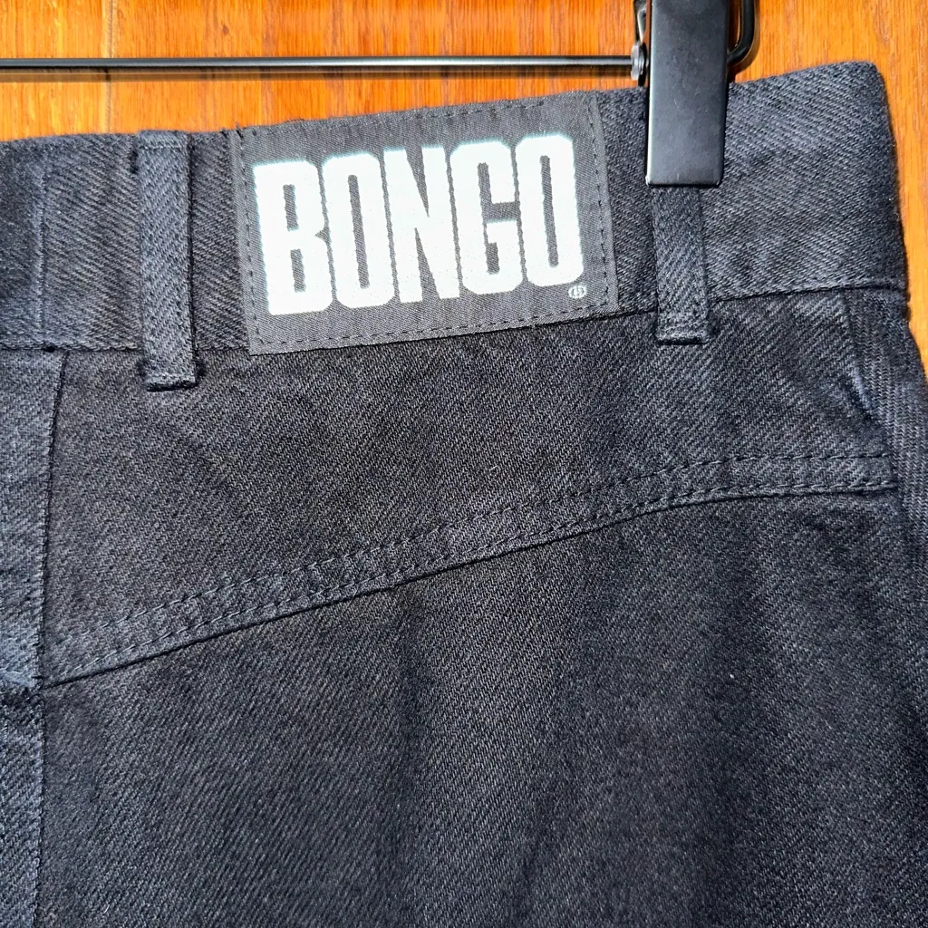 BONGO Vintage Black Denim Maxi Skirt - Image 5