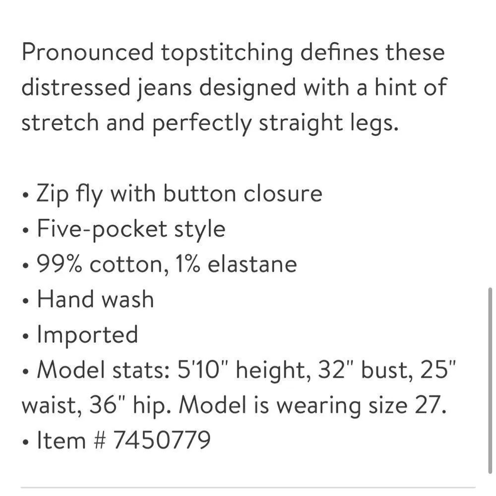 WeWoreWhat HighRise Curvy Crop Jeans Ripped Knees Distressed Super Light Wash 29 - Image 8