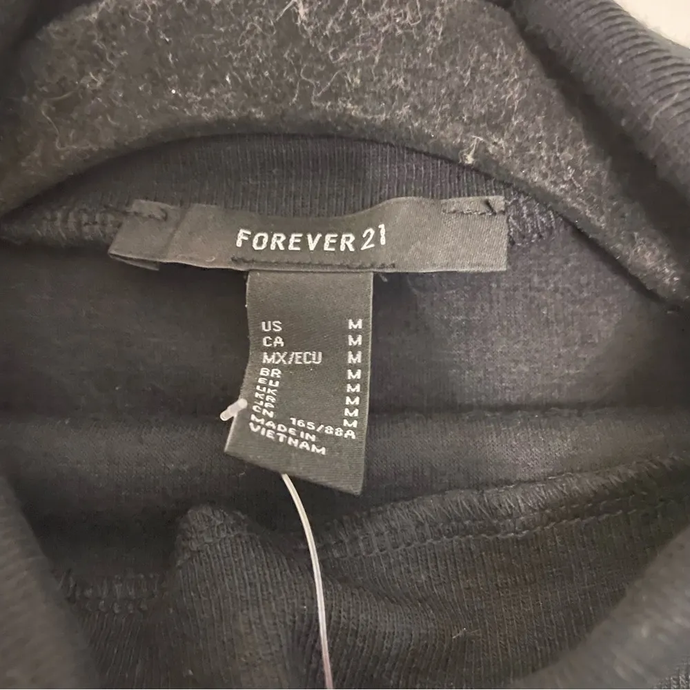 Forever 21 Sleeveless Mock Neck Ruched Maxi Dress, Black, Size M, NWT - Image 7