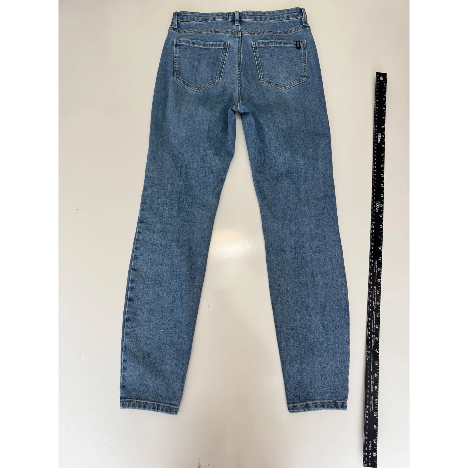 Buffalo David Bitton Ivy Hi‎ Rise Skinny Jeans Light Wash Denim Size 29 - Image 8