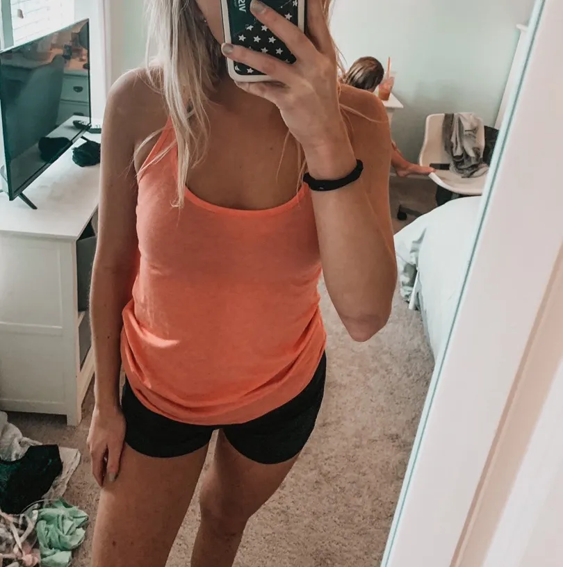 Coral Workout Tank - Image 3