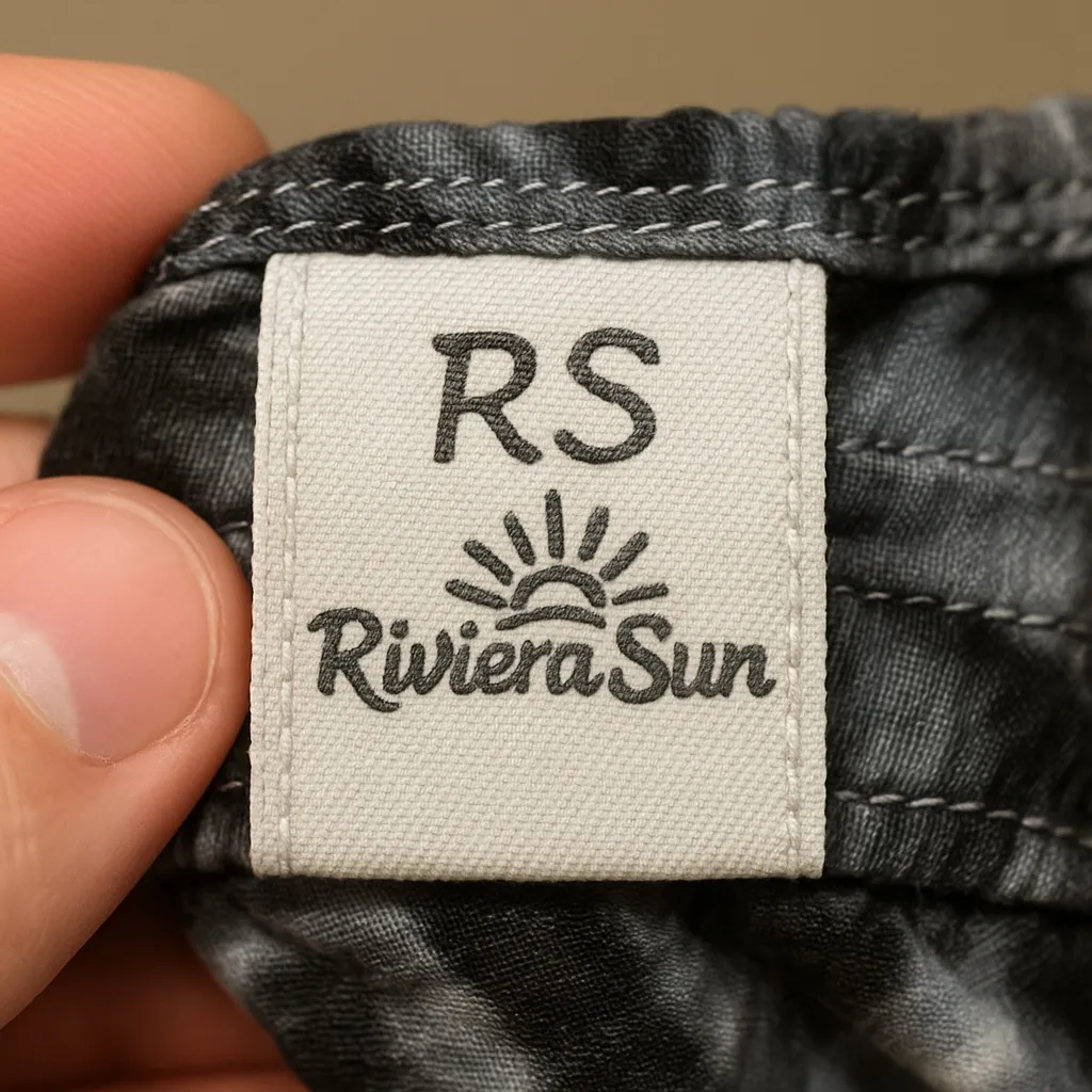 Riviera Sun Black & Gray Tie - Image 6