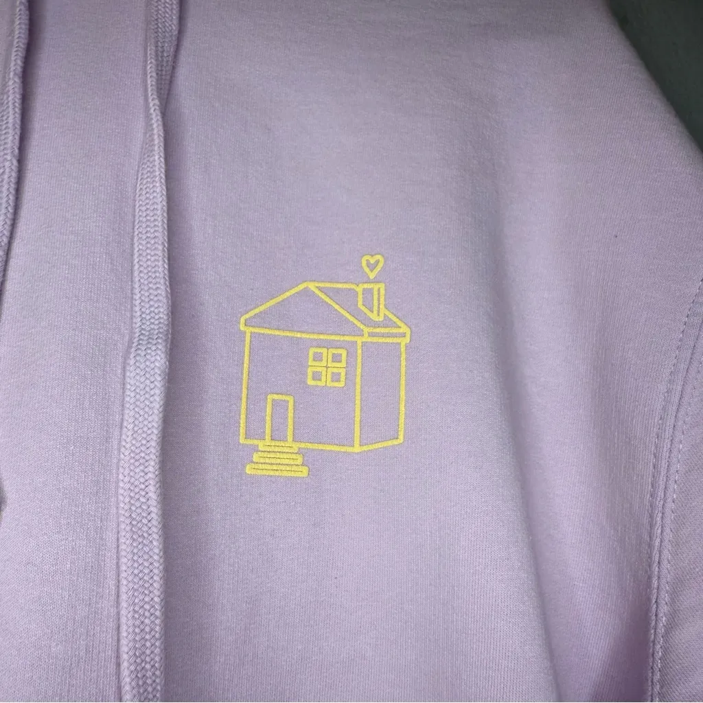 Harry Styles Love on Tour 2022 Harry’s House Tracklist Purple Hoodie Size Medium - Image 5