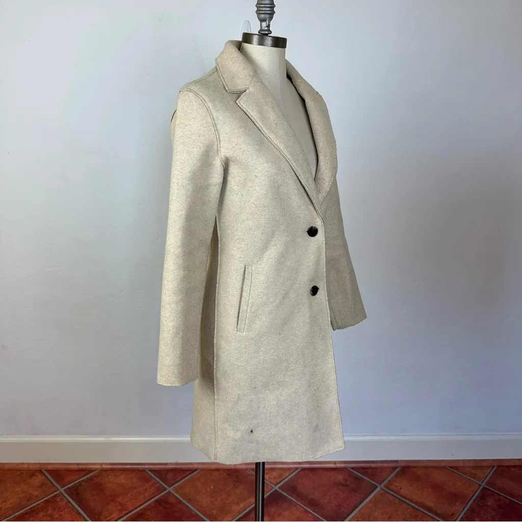 Only Our Story Elegant Tan Women's Coat - Image 3