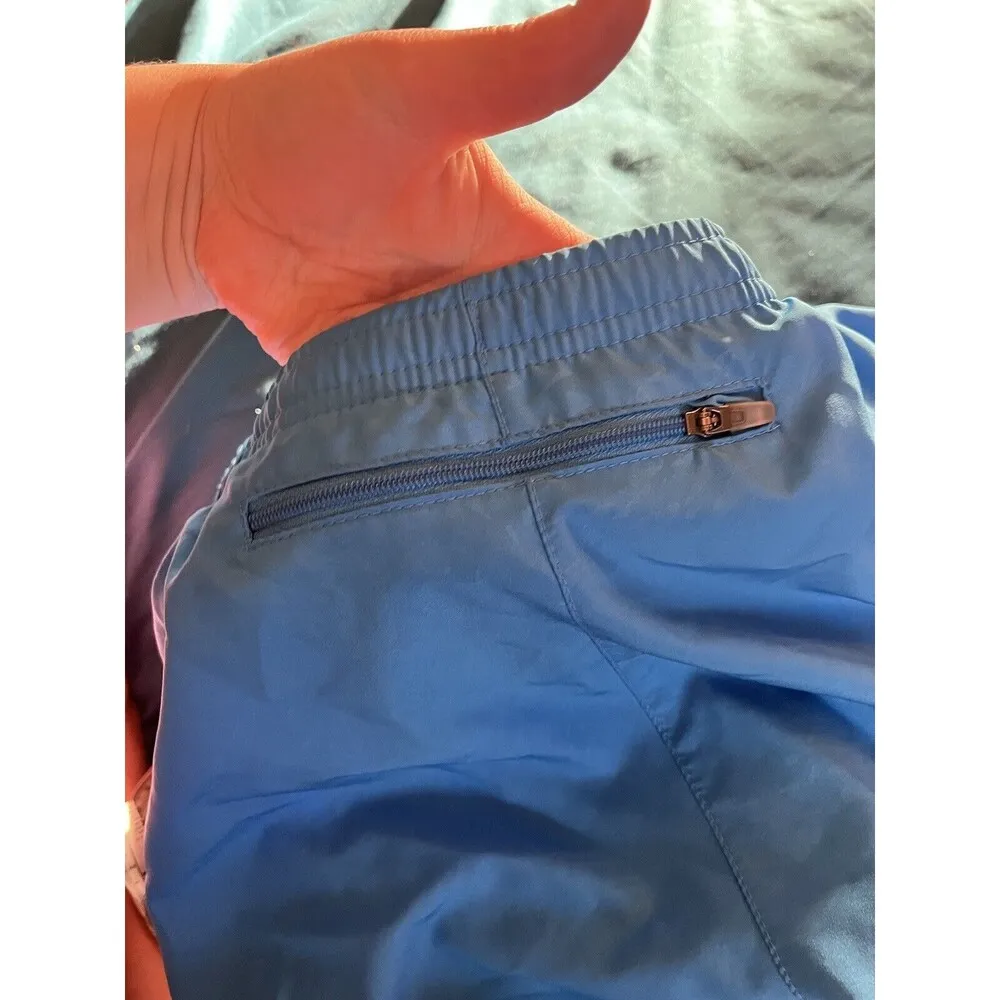 Womens Nike Dri-Fit size Small Lined Running Shorts Back Hidden Zip Pocket EUC - Image 7