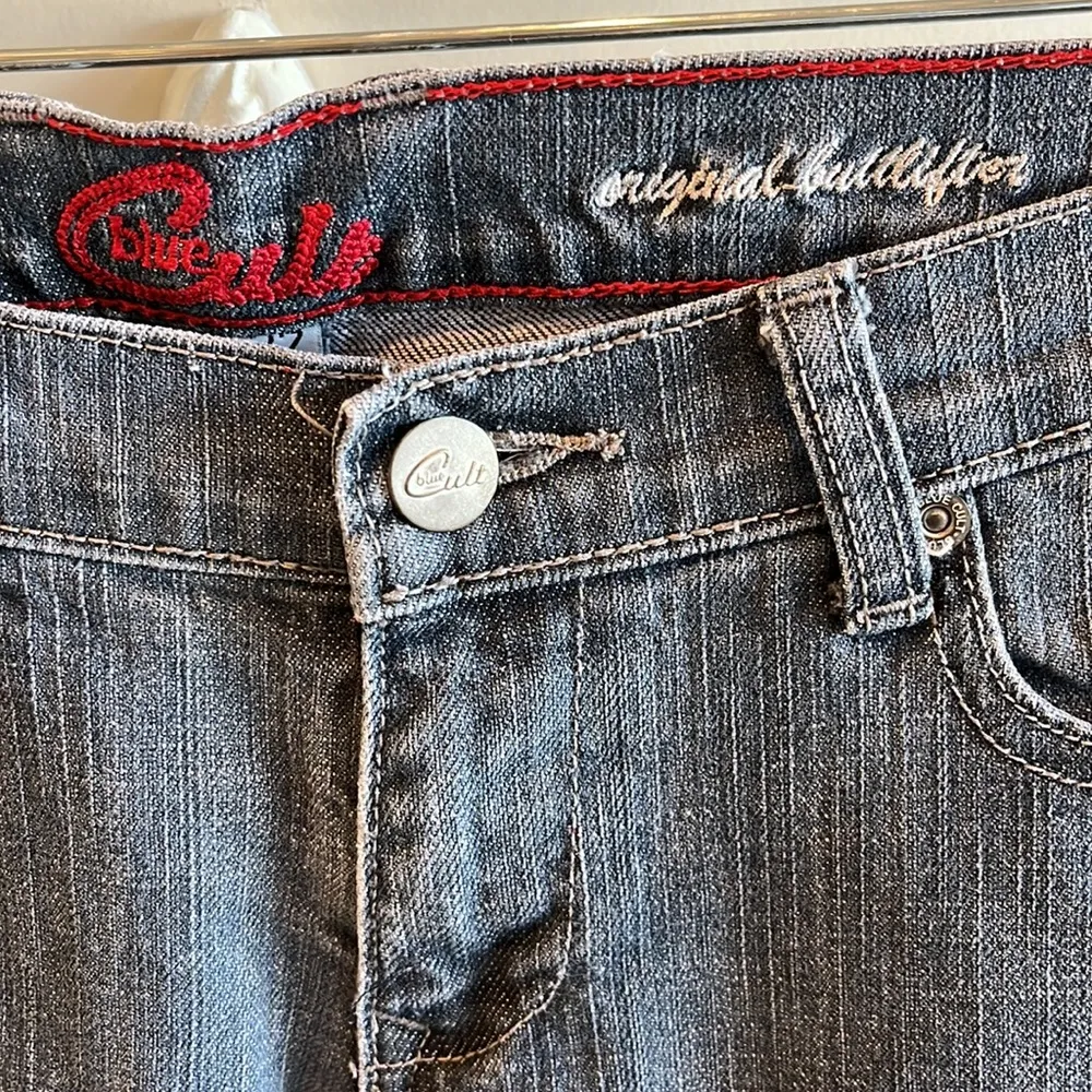 Blue Cult Jeans Original Buttlifters Womens 27 Straight Leg - Image 3