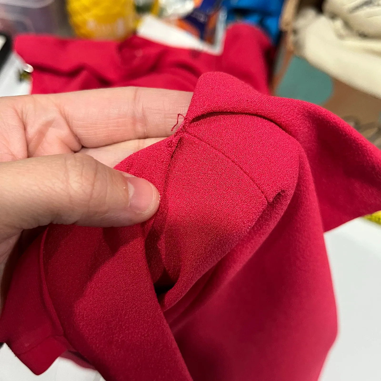 Kay Unger Pink Ruched Retro 60s Sheath Dress Knee Length Sexy Business 4 - Image 5