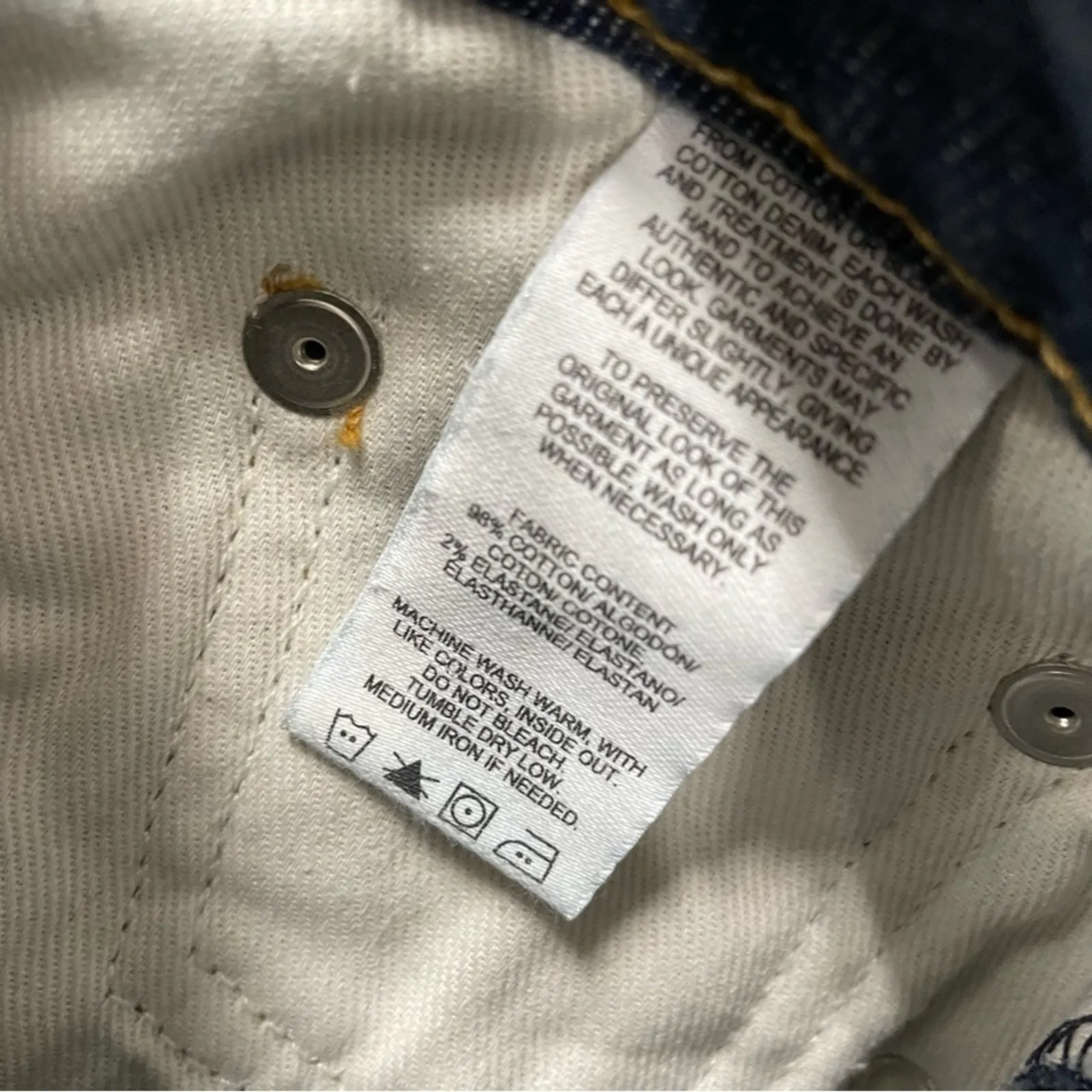 Derek Lam 10 Crosby Dark Wash Gia Mid Rise Cropped Flare Jeans Womens 26 Blue - Image 12