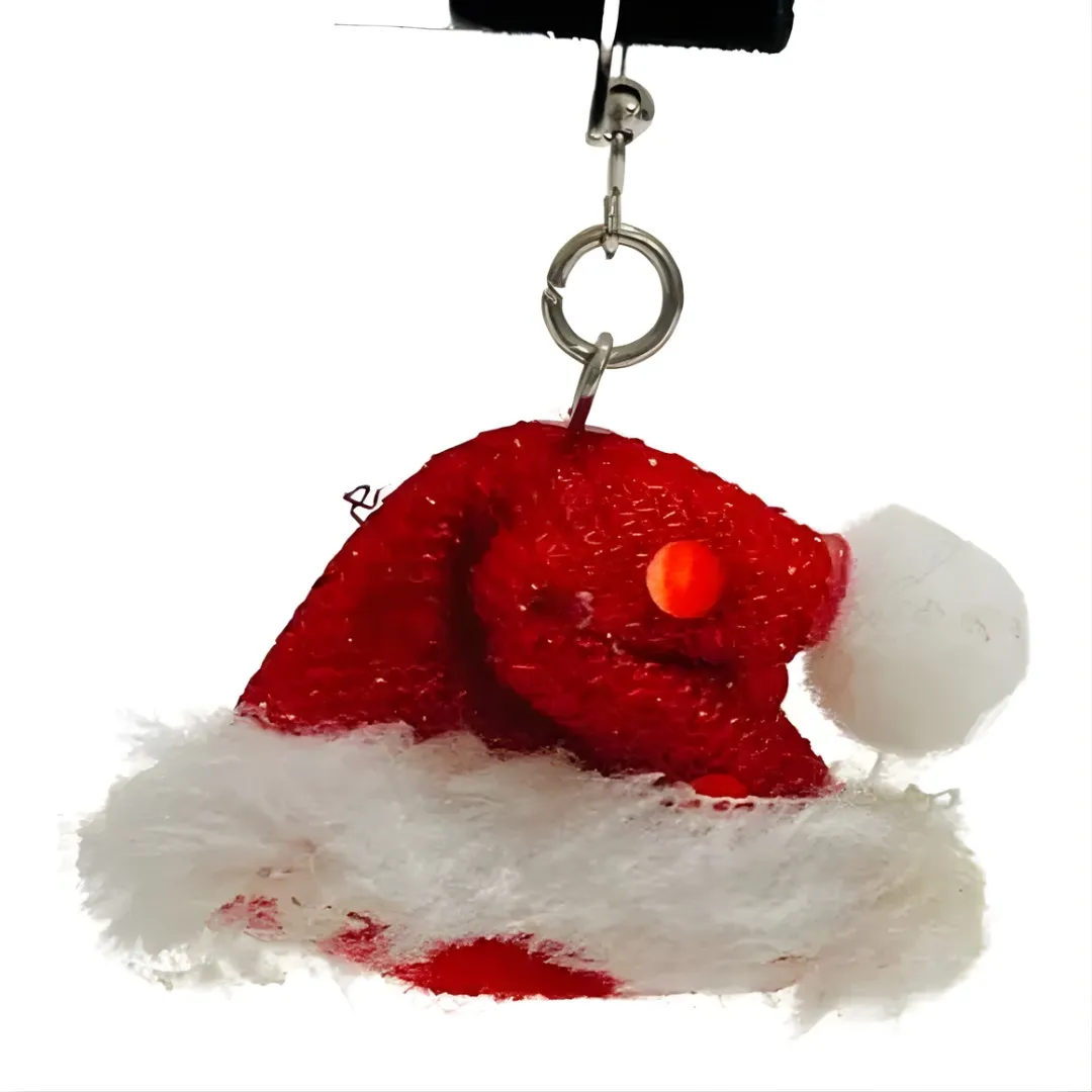 Christmas Tree Earrings Silver Gold Santa Hat Poinsettia Bundle Lot 5 Pairs - Image 5