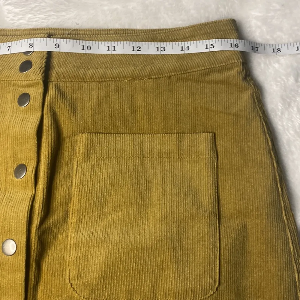 Listicle Corduroy A-line Mini Skirt for Casual Wear - Image 5