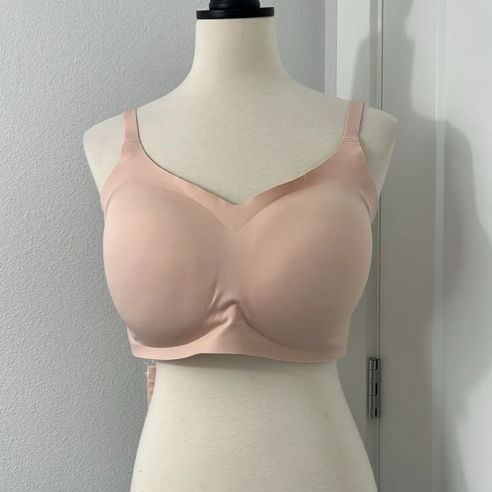 New Kindred Bravely XXL Pink Wireless Seamless Convertible T - Image 3