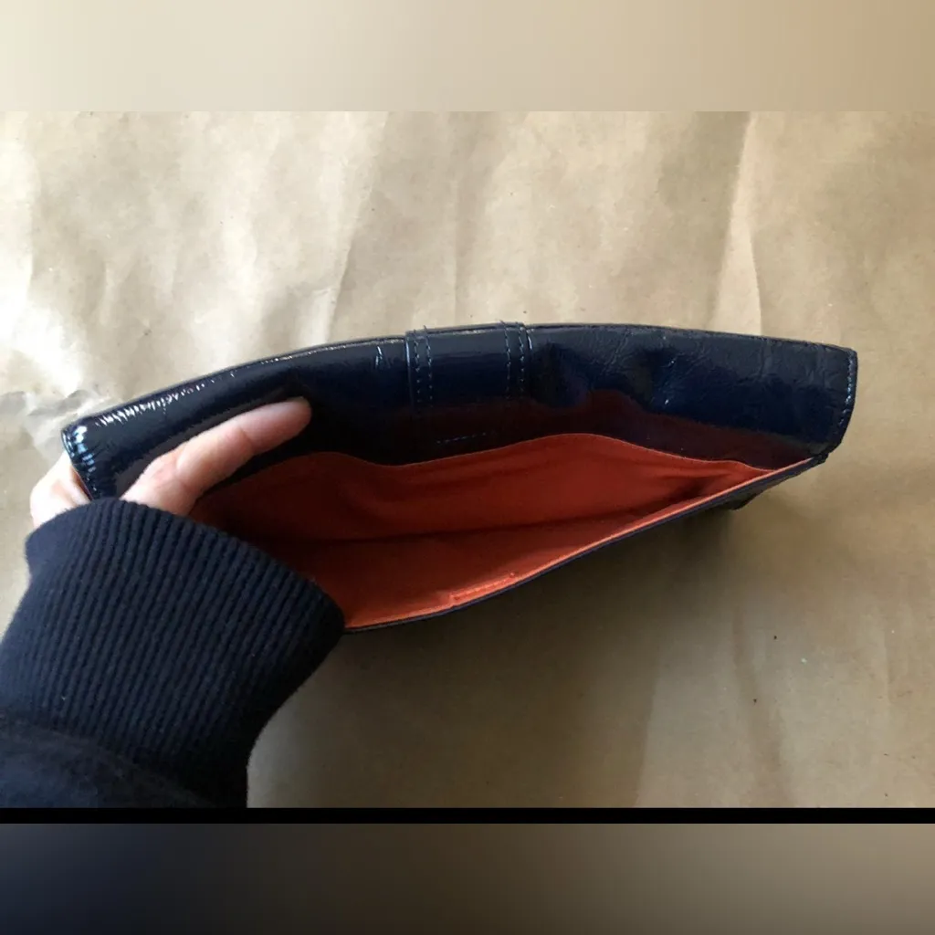 L. Erickson clutch Bag Blue - Image 3