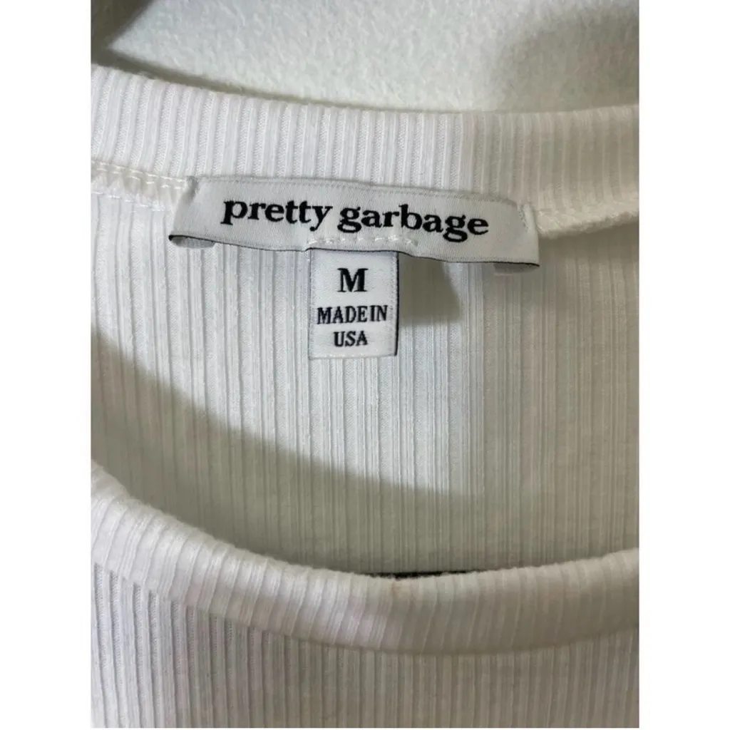 White Dress with Side Cutouts, Medium NWOT - Image 5