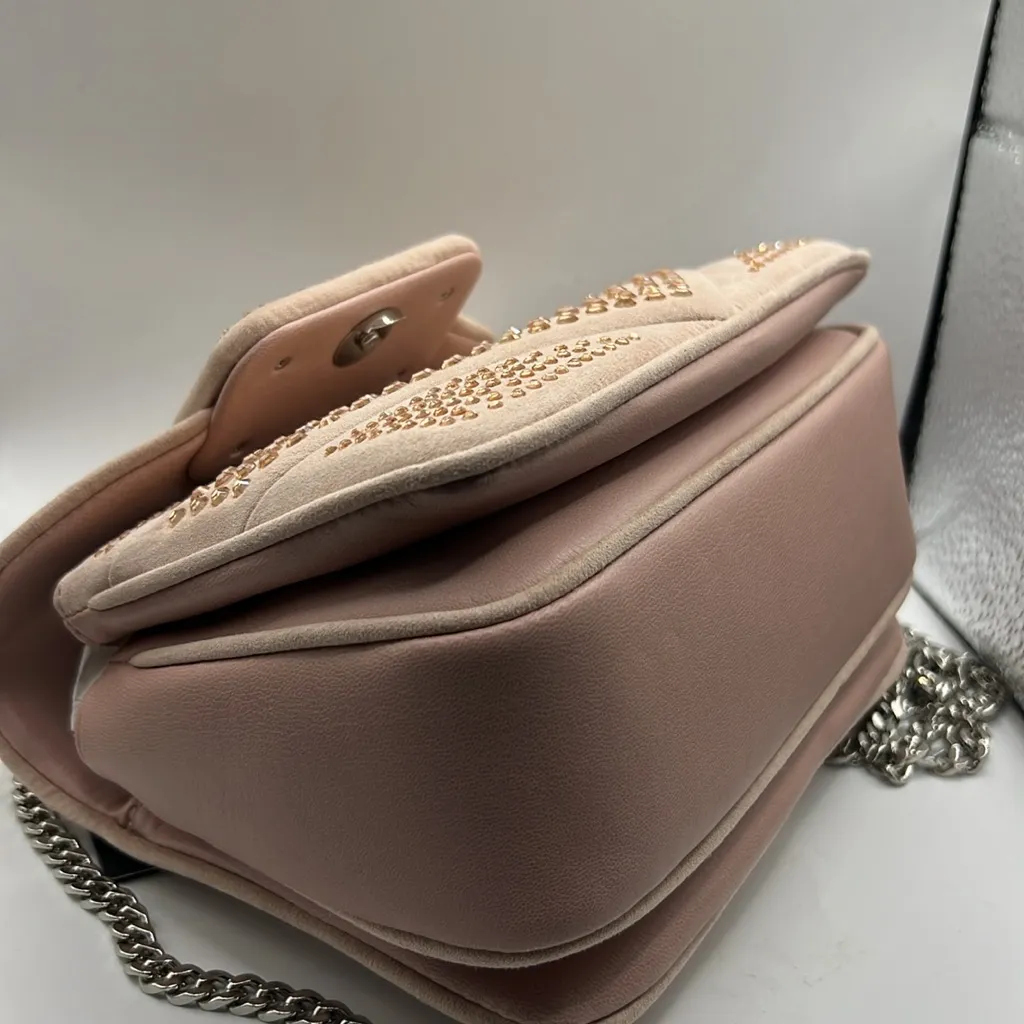 KARL LAGERFELD stone shoulder fleur bag - Image 5