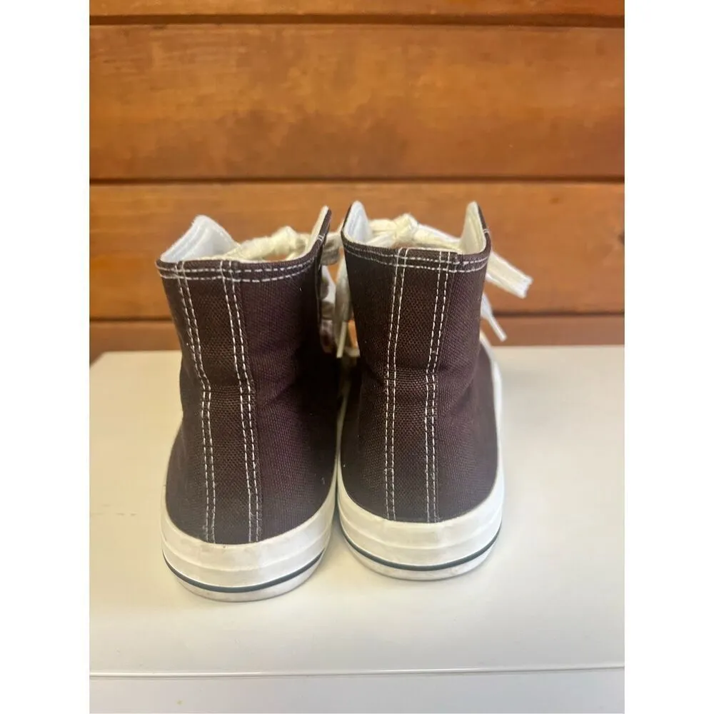 Sincerely Jules Vance Brown High Top Lace Up Sneakers Sz 8 Womans - Image 3