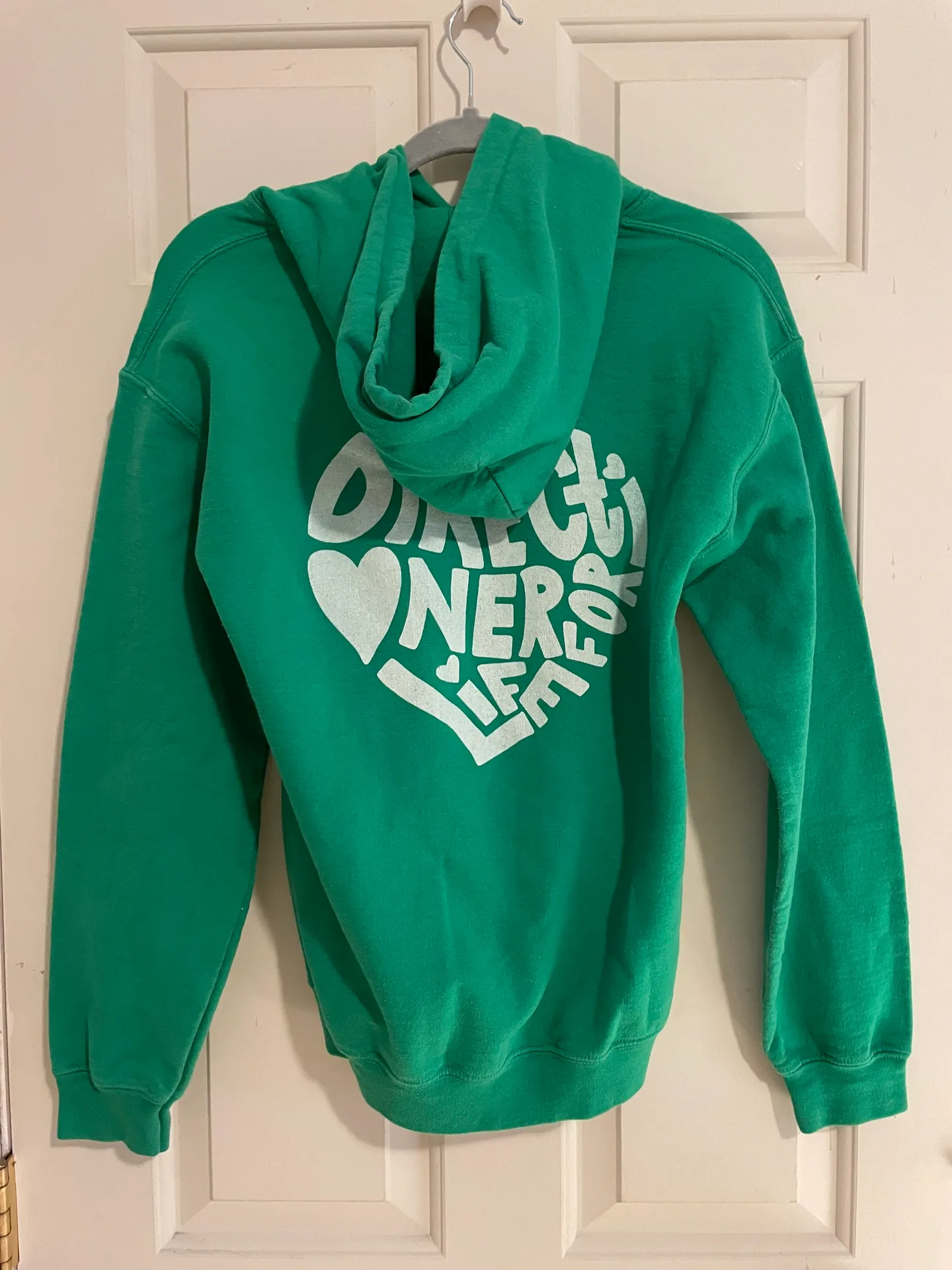 Green  Hoodie Sweatshirt - Image 2
