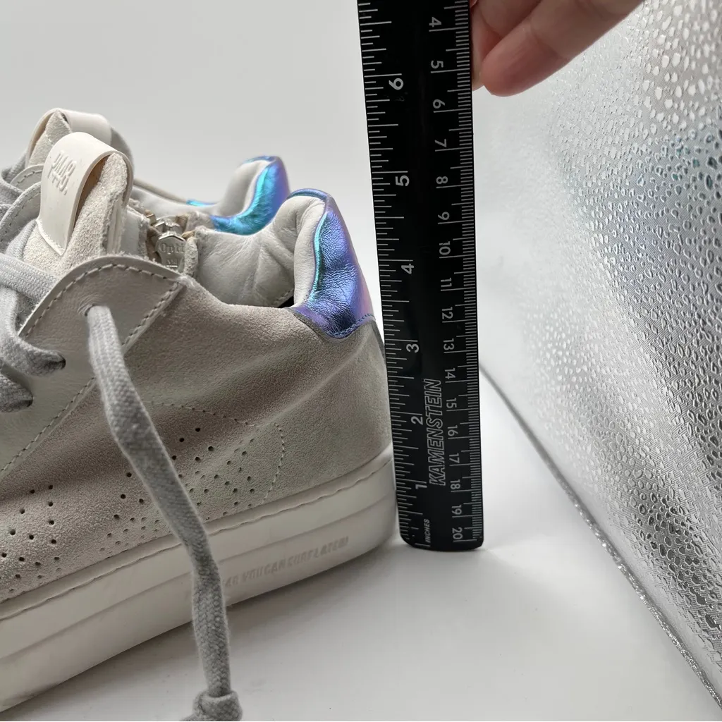 NWOB Womens P448 Thea Mid Glim EU 35 US 5.5 high top sneaker - Image 6