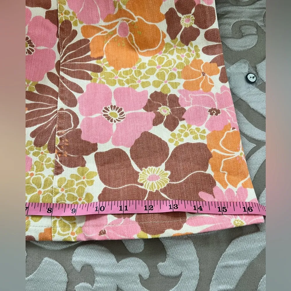 Windsor Wide Leg Trouser
Size 27 - Retro garden - Image 7