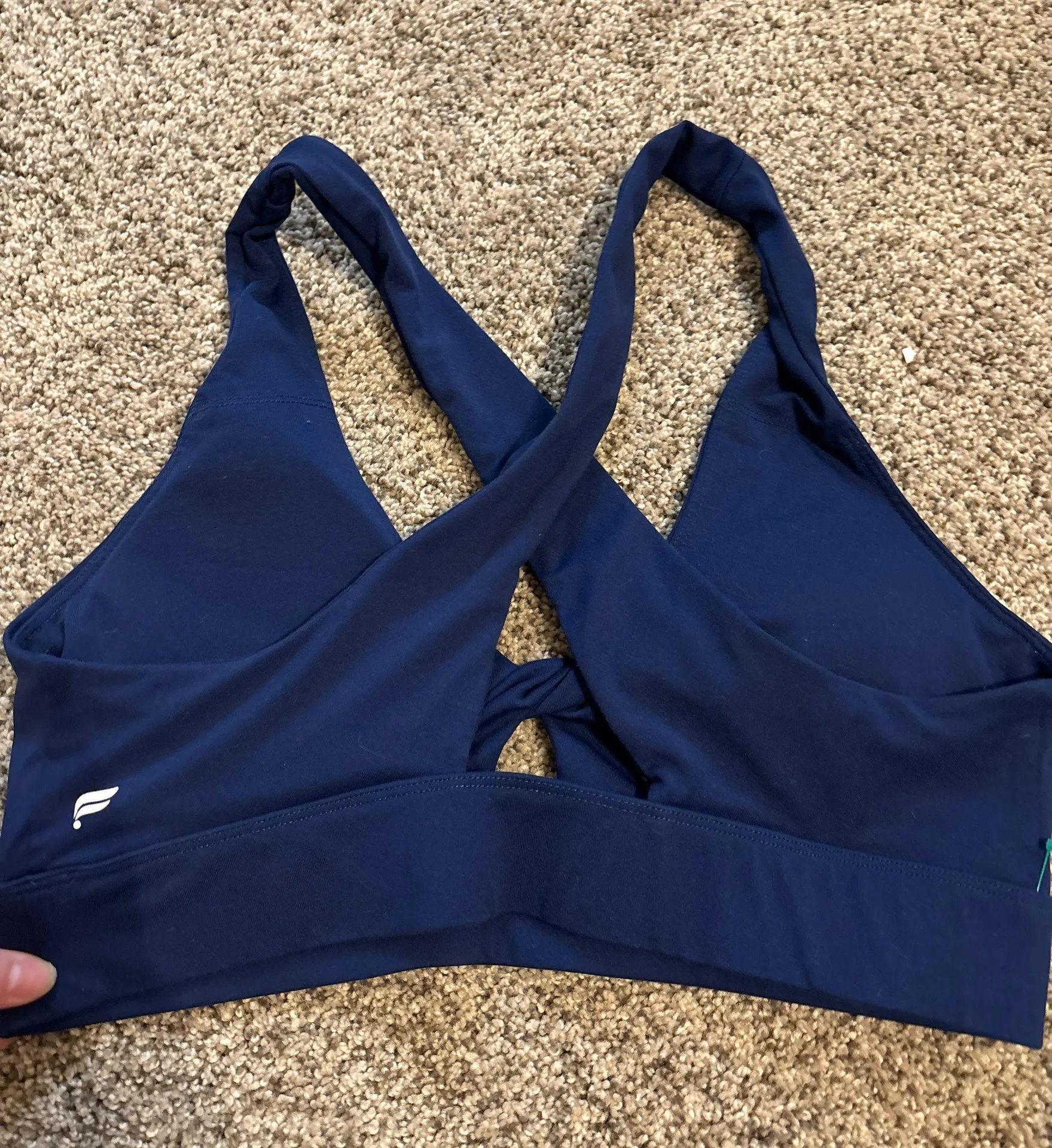 Blue Sports Bra - Image 3