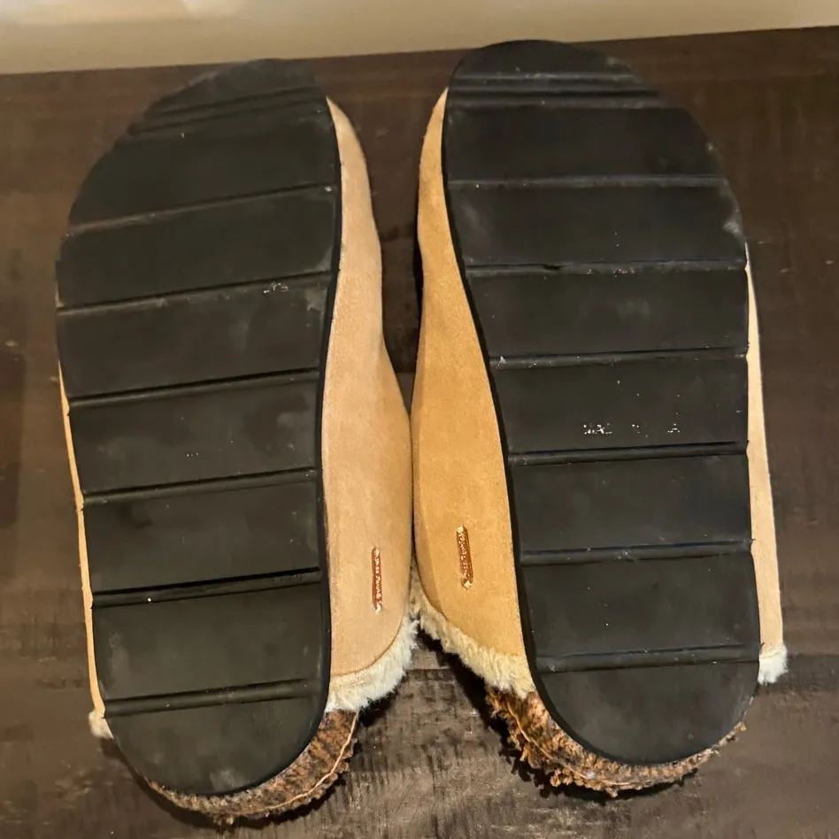 Free People Damon Cozy Mules Women's Size 7 Brown Slip-On Casual Shoes - Image 5