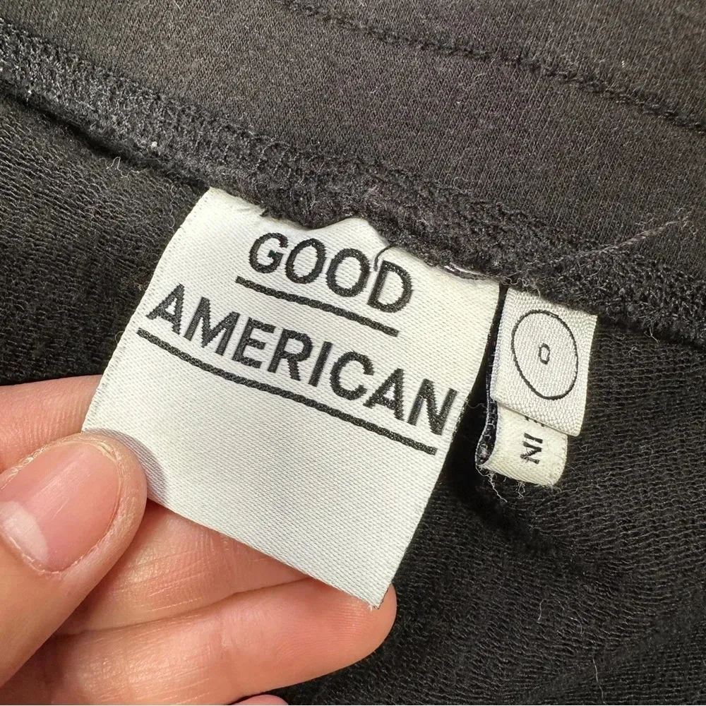 Good American Colorblock Sweatpants Jogger Size 0 - Image 10