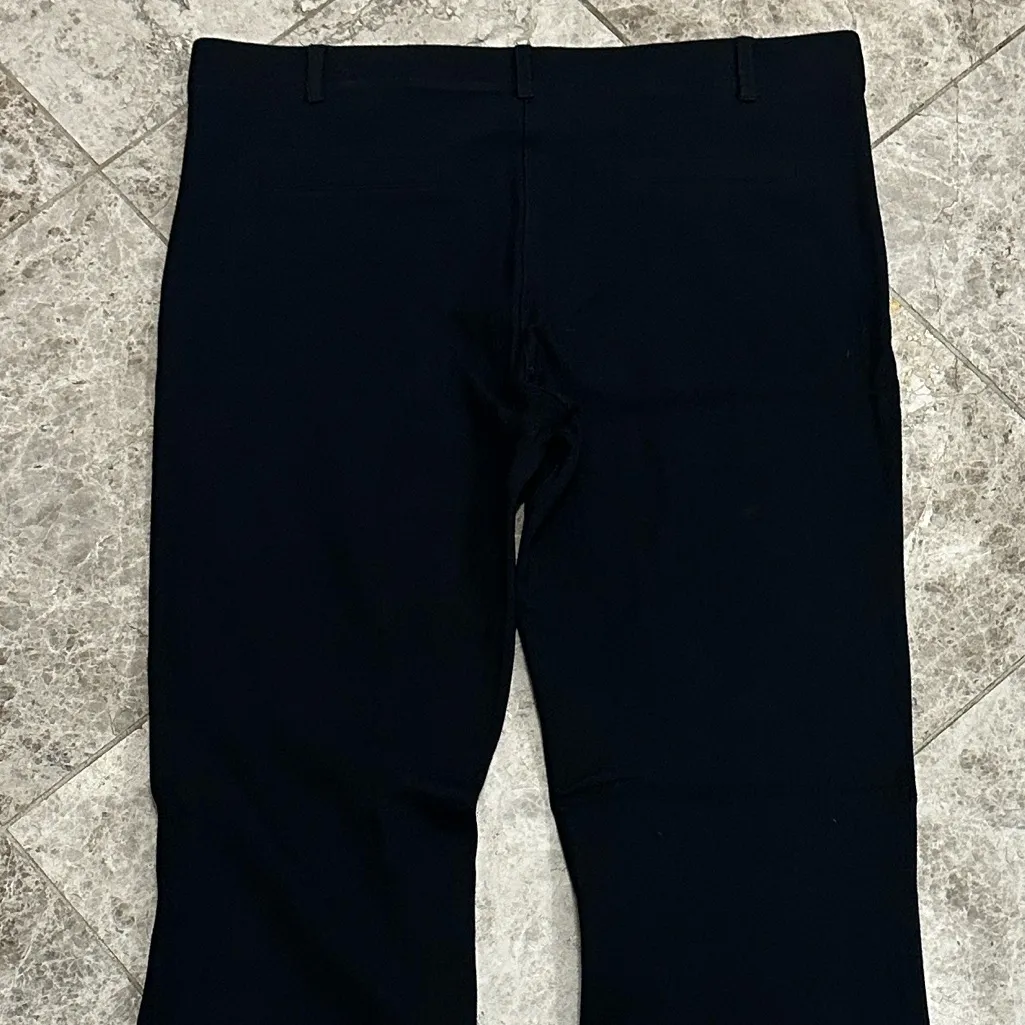 Betabrand Classic Straight Dress Pant Black Yoga Pant Large - Image 8