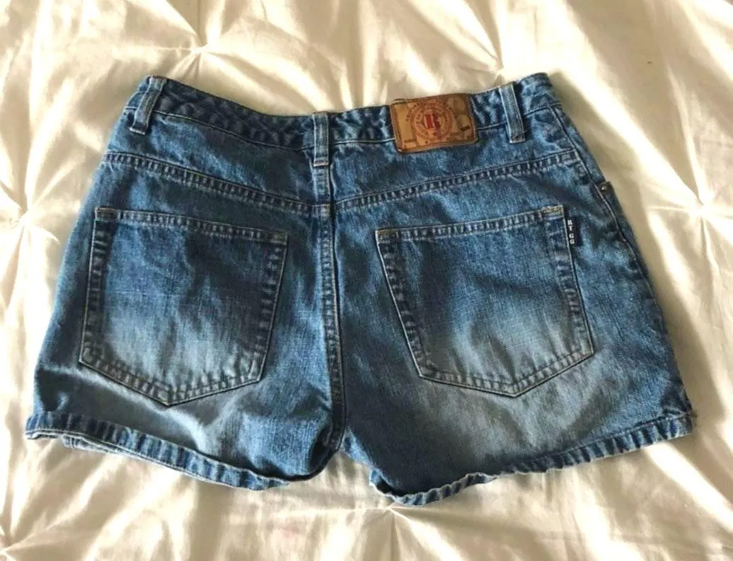 Denim Shorts Blue Size 8 - Image 2