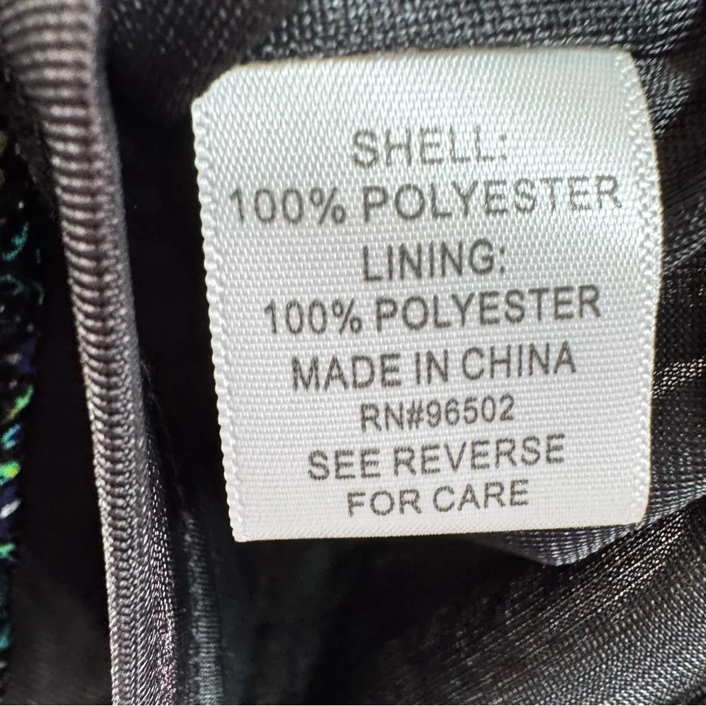 Vintage Y2K Boho Chiffon Prairie Maxi Skirt Plisse Pleated Semi Sheer Krazy Kat - Image 6