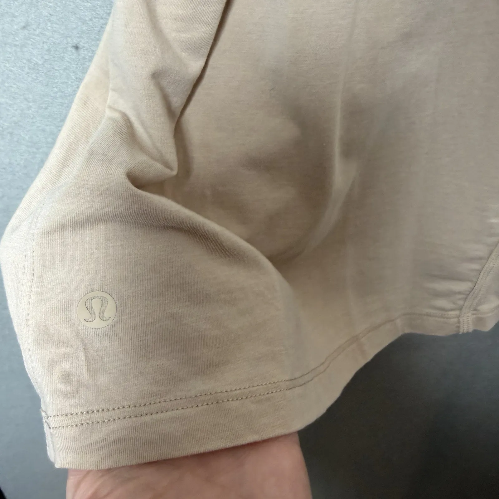 Lululemon Women’s All Yours Tee Tan Relaxed Fit Size undefined - Image 5